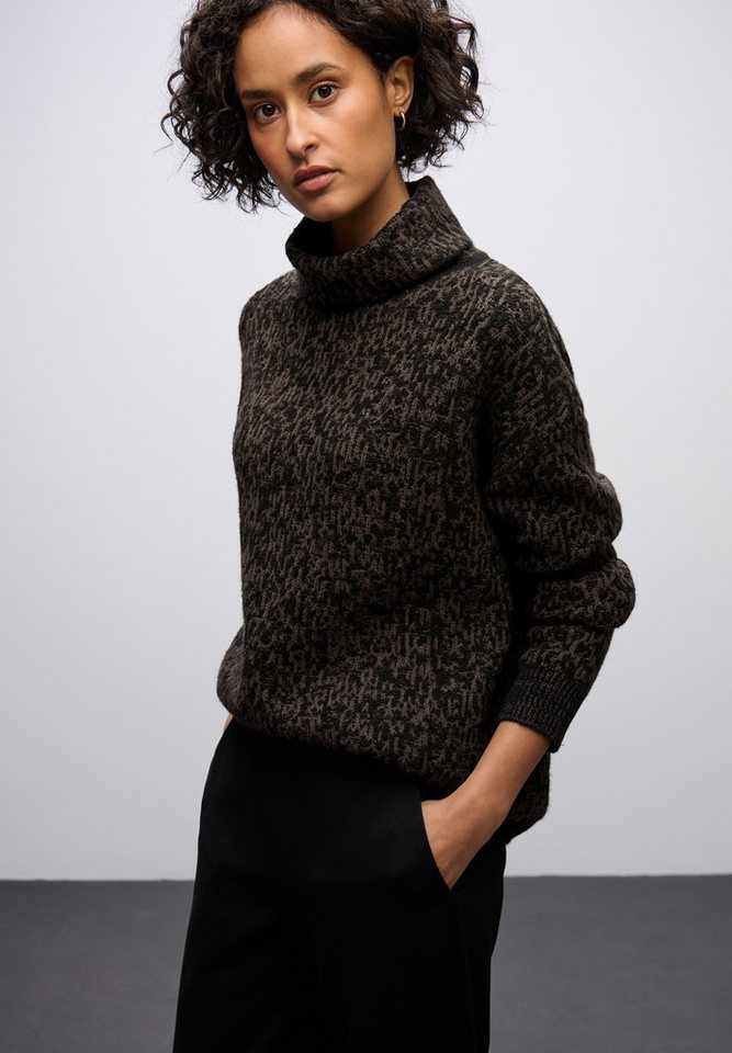 STREET ONE Strickpullover mit Muster von STREET ONE