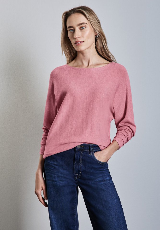 STREET ONE Strickpullover mit U-Boot-Ausschnitt von STREET ONE