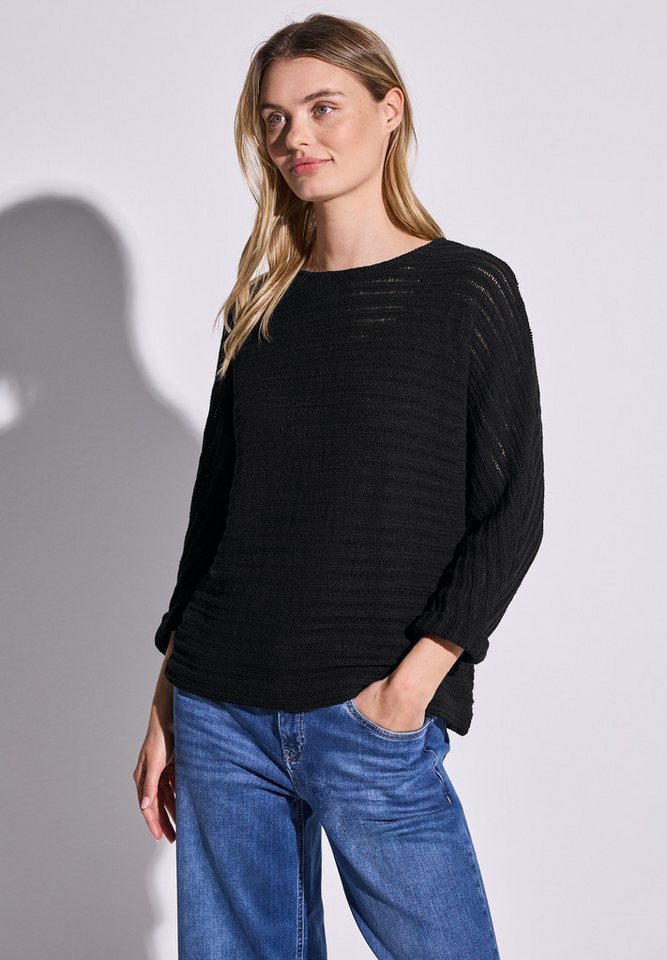 STREET ONE Strickpullover mit U-Boot-Ausschnitt von STREET ONE