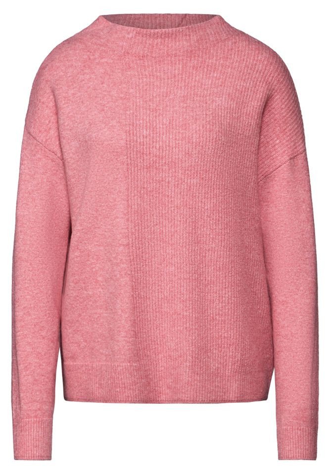 STREET ONE Strickpullover - Pullover mit Strukturmix von STREET ONE
