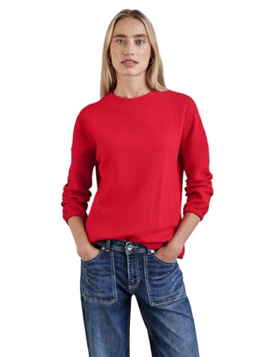 STREET ONE Strukturshirt mit Turtleneck von STREET ONE