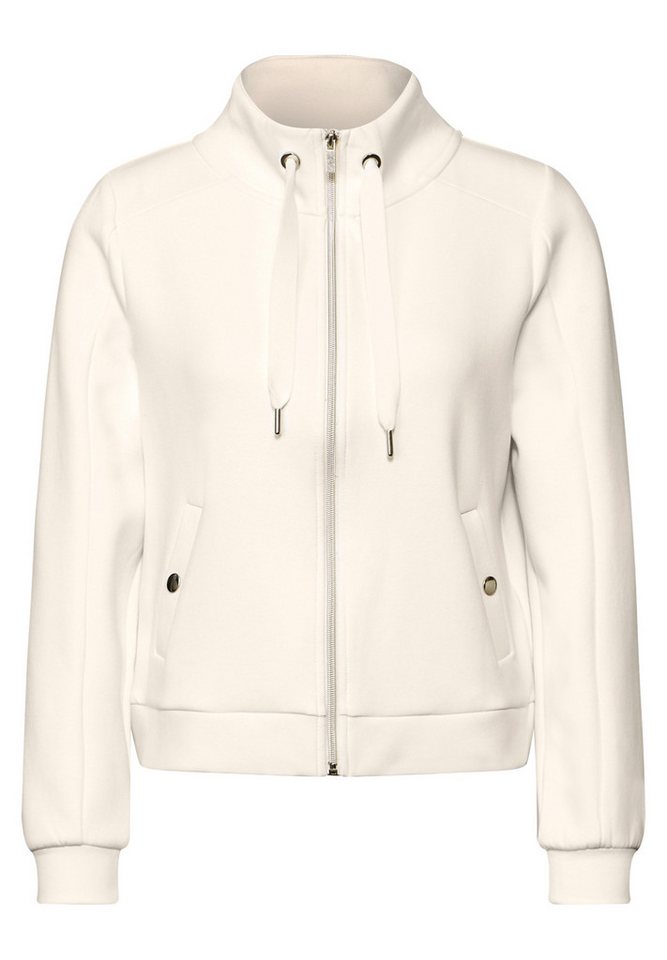 STREET ONE Sweatjacke – Sweatjacke mit Turtleneck von STREET ONE