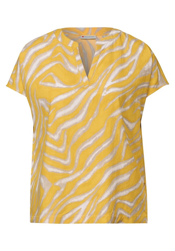 STREET ONE T-Shirt – Leichte Bluse mit All-Over Print von STREET ONE