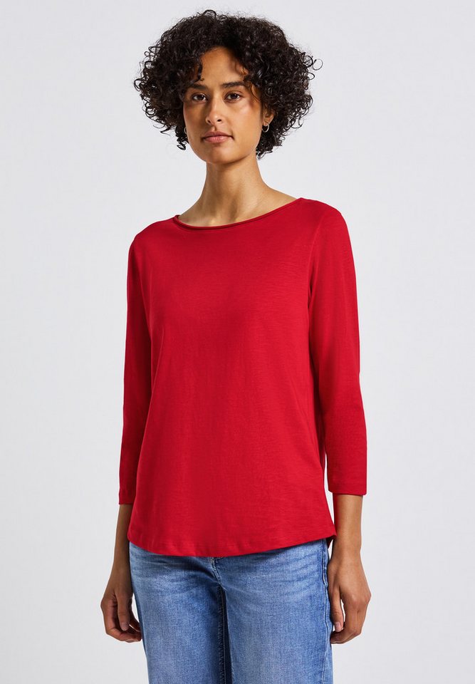 STREET ONE T-Shirt aus reiner Baumwolle von STREET ONE