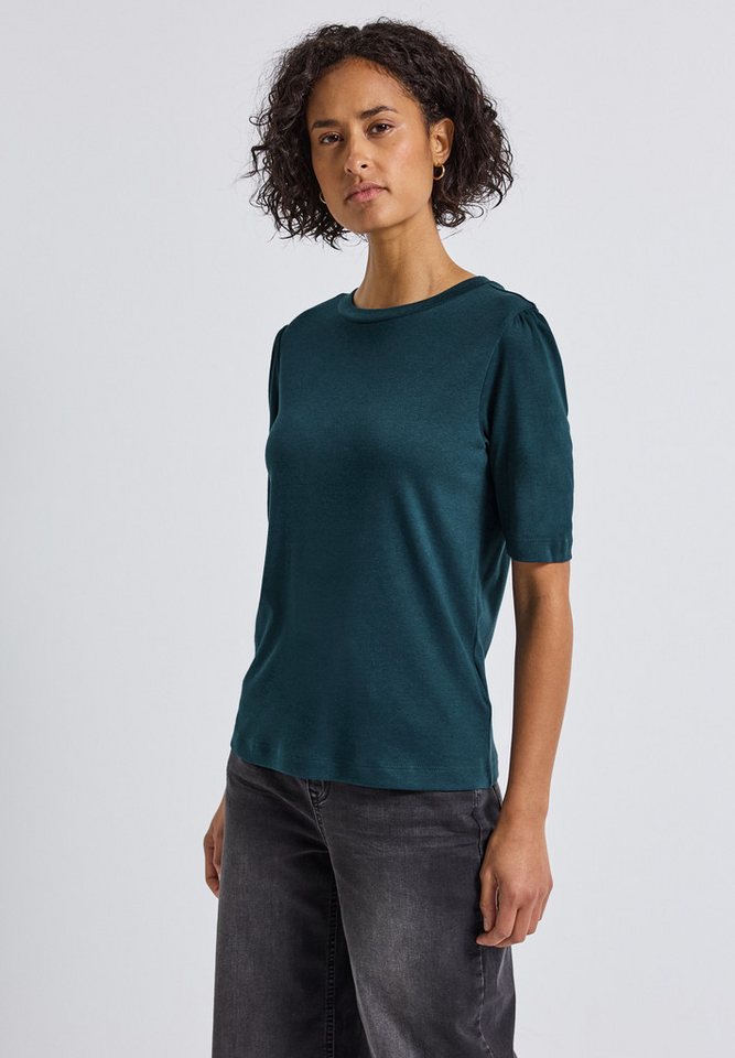 STREET ONE T-Shirt im soften Baumwoll-Mix von STREET ONE