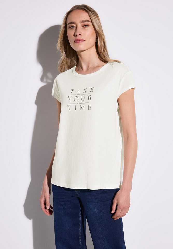 STREET ONE T-Shirt mit Rundhalsausschnitt von STREET ONE