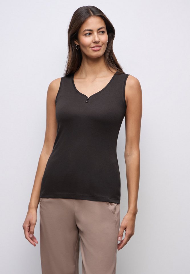 STREET ONE Tanktop im soften Baumwoll-Mix von STREET ONE