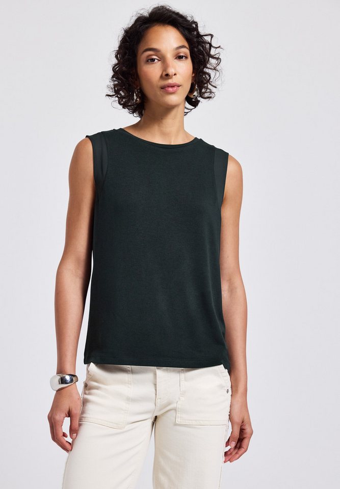 STREET ONE Trägertop aus Jersey in Unifarbe von STREET ONE
