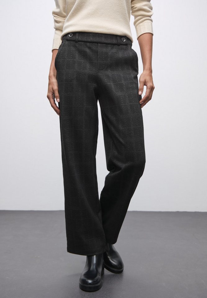 STREET ONE Webhose mit Karo Muster von STREET ONE