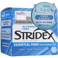 STRIDEX - Essential with Vitamins Salicylic Acid 1% Soft Touch Pads 55 pcs von STRIDEX