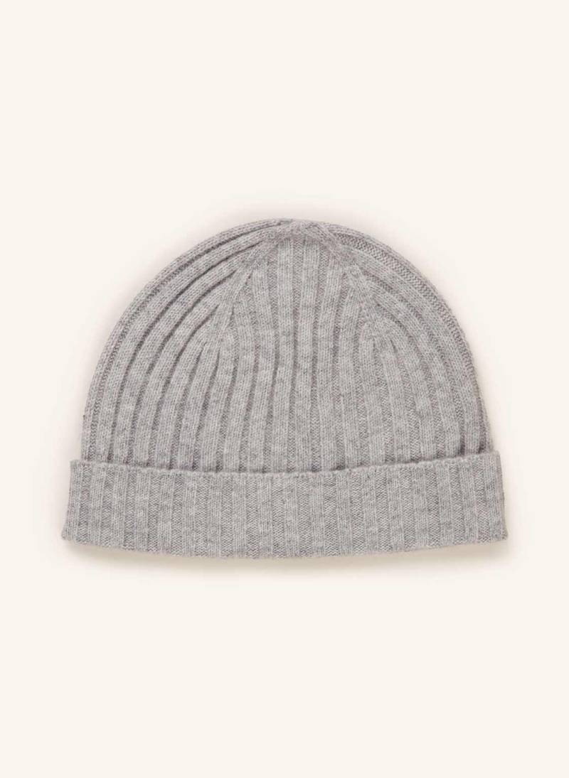 Strokesman's Cashmere-Mütze grau von STROKESMAN'S