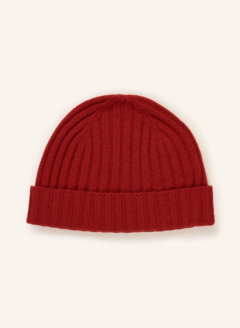 Strokesman's Cashmere-Mütze rot von STROKESMAN'S