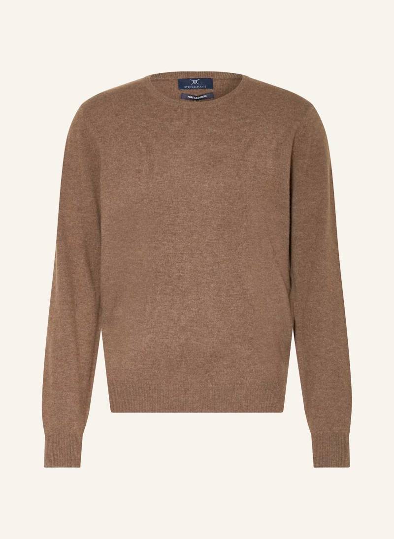 Strokesman's Cashmere-Pullover beige von STROKESMAN'S