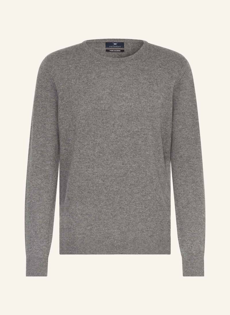 Strokesman's Cashmere-Pullover grau von STROKESMAN'S