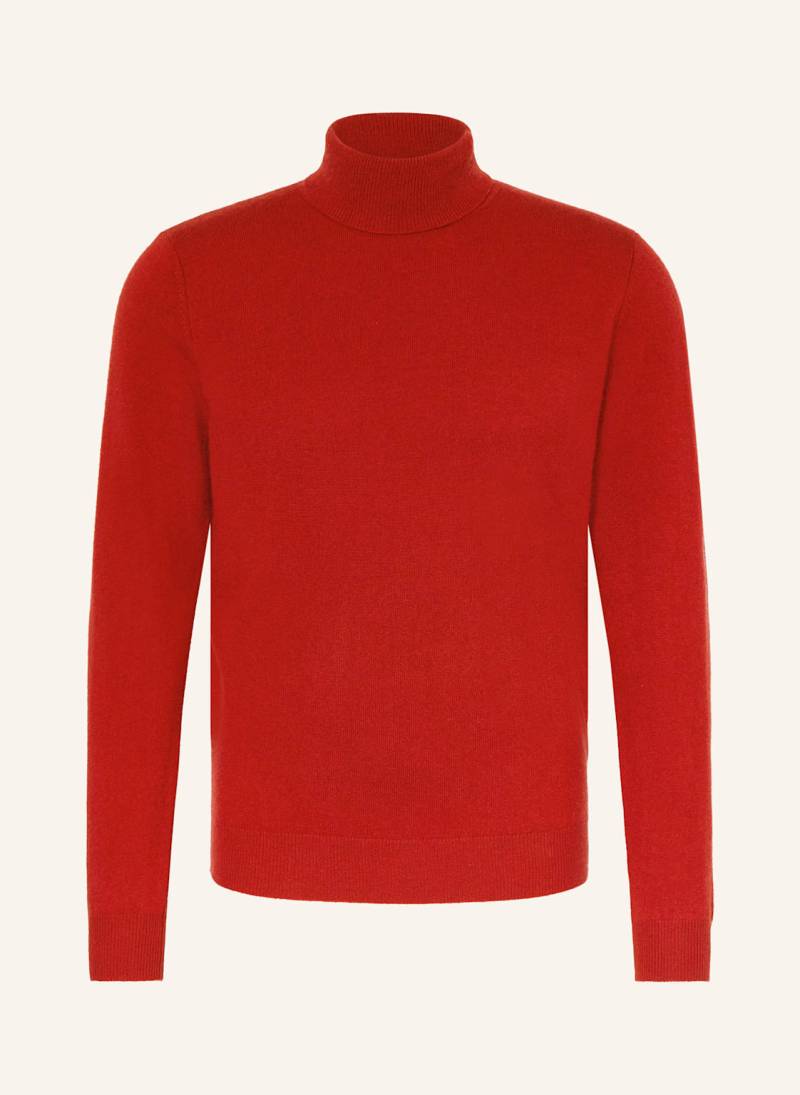 Strokesman's Rollkragenpullover Aus Cashmere rot von STROKESMAN'S