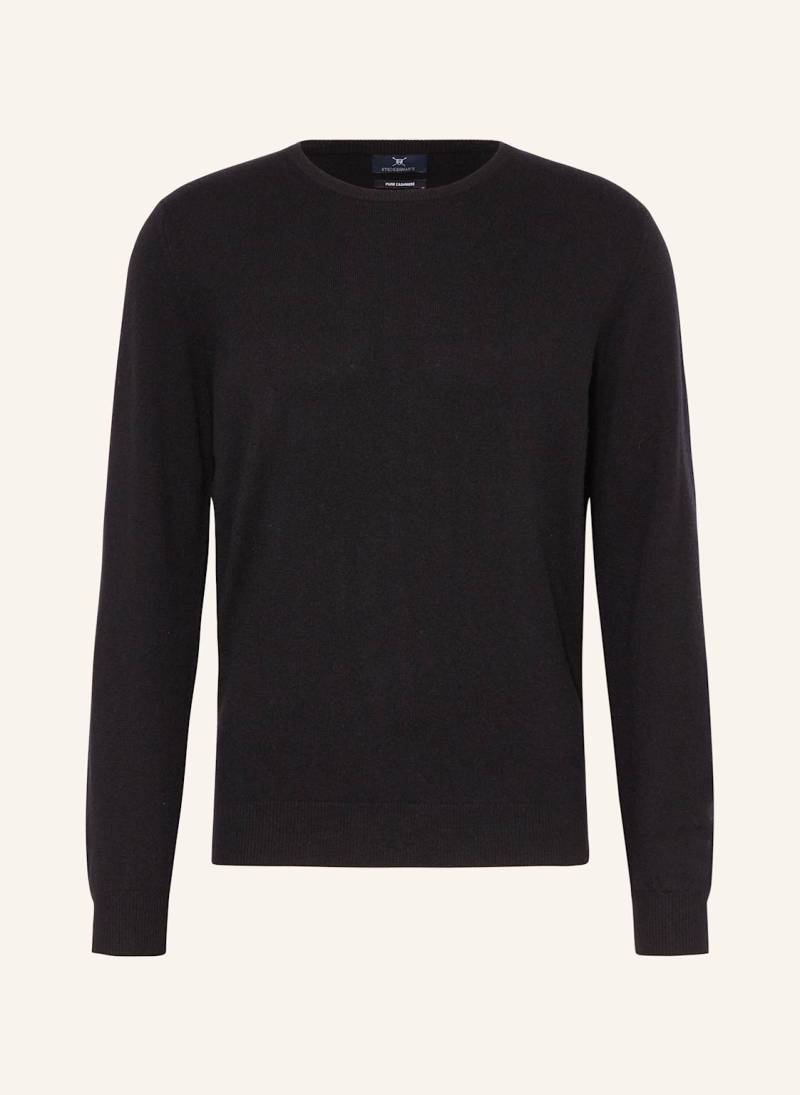 Strokesman's Cashmere-Pullover schwarz von STROKESMAN'S