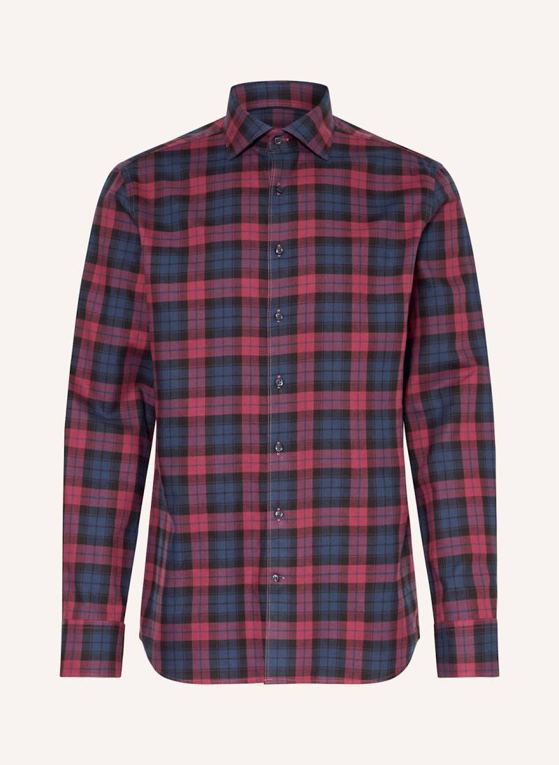 Strokesman's Flanellhemd Regular Fit rot von STROKESMAN'S