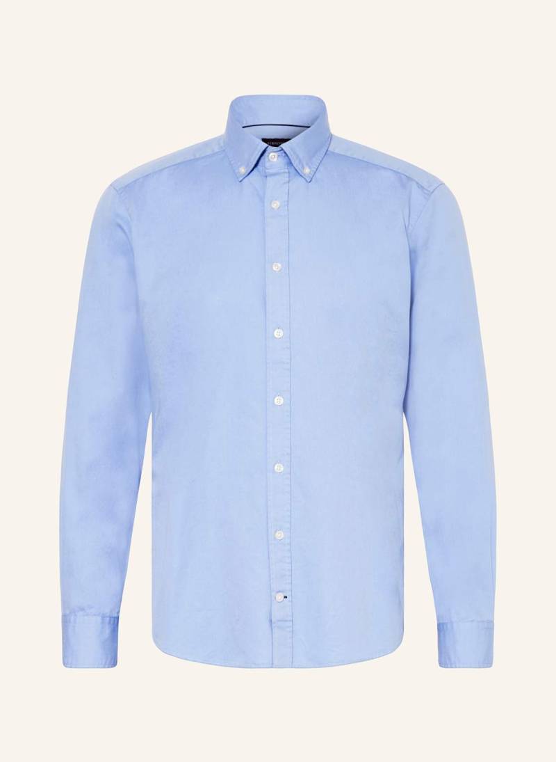 Strokesman's Hemd Regular Fit blau von STROKESMAN'S