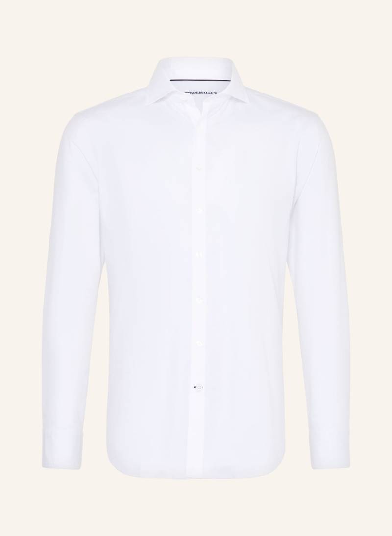 Strokesman's Hemd Regular Fit weiss von STROKESMAN'S