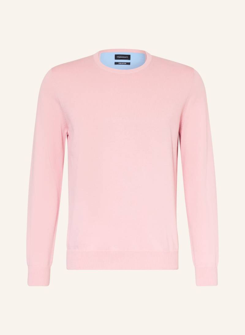 Strokesman's Pullover rosa von STROKESMAN'S