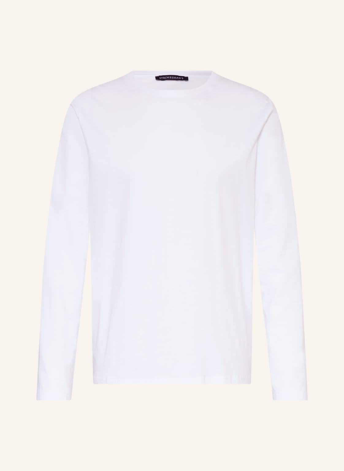 Strokesman's Schlafshirt weiss von STROKESMAN'S