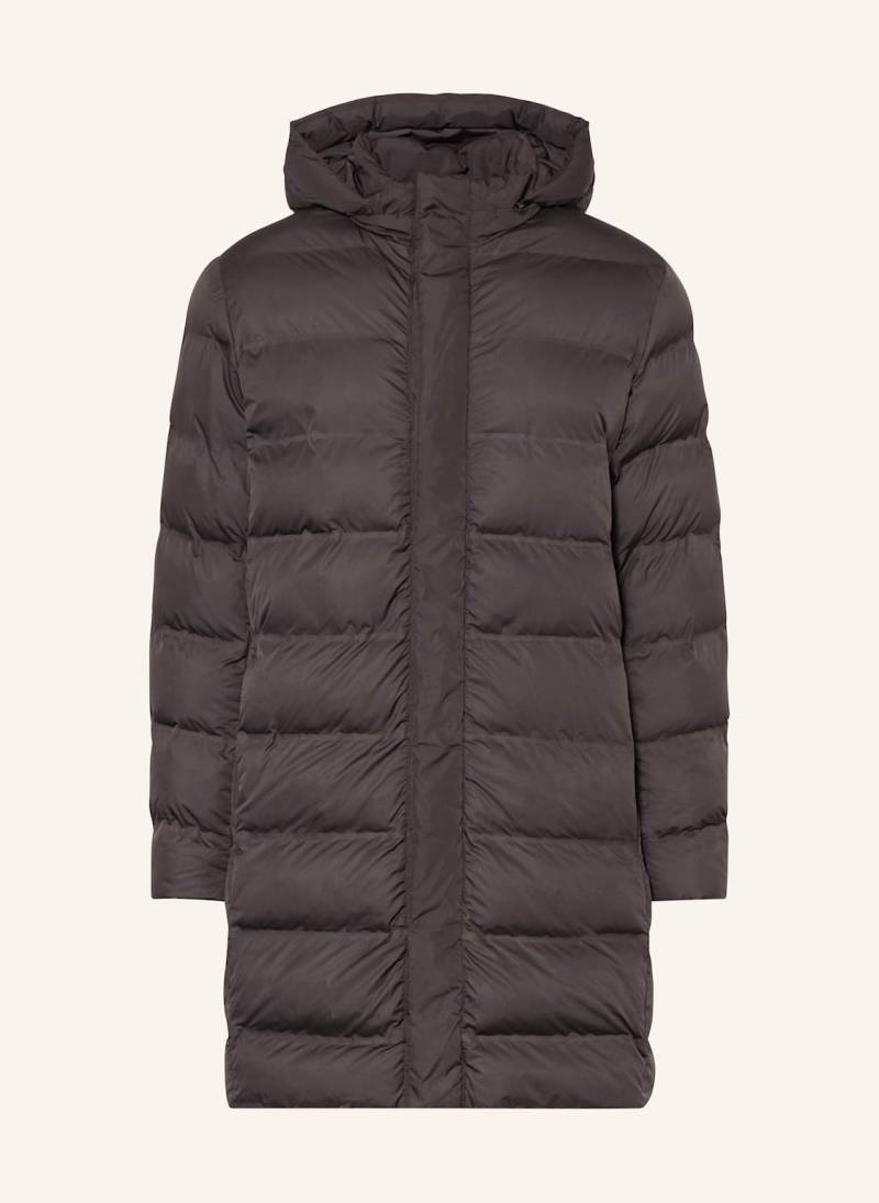 Strokesman's Steppmantel Mit Dupont™ Sorona®-Isolierung Und Abnehmbarer Kapuze schwarz von STROKESMAN'S