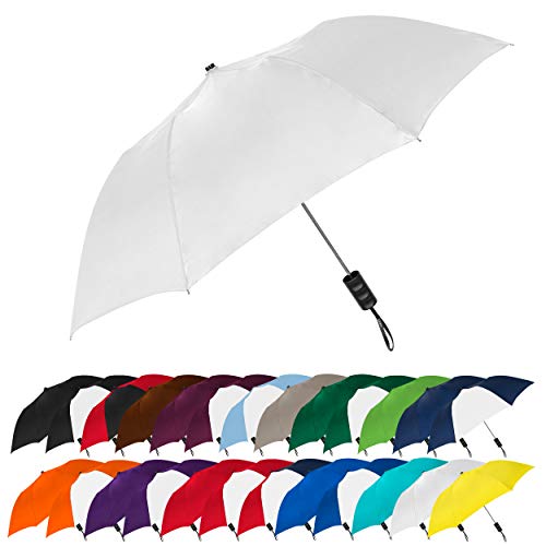 STROMBERGBRAND UMBRELLAS Stromberg Brand The Spectrum Regenschirm weiß, weiß, Einheitsgröße, Spektrum von STROMBERGBRAND UMBRELLAS