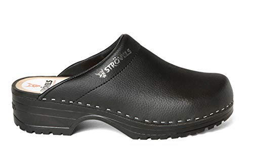 Strövels 303 Clogs - schwarz 43 Schwarz von STROVELS