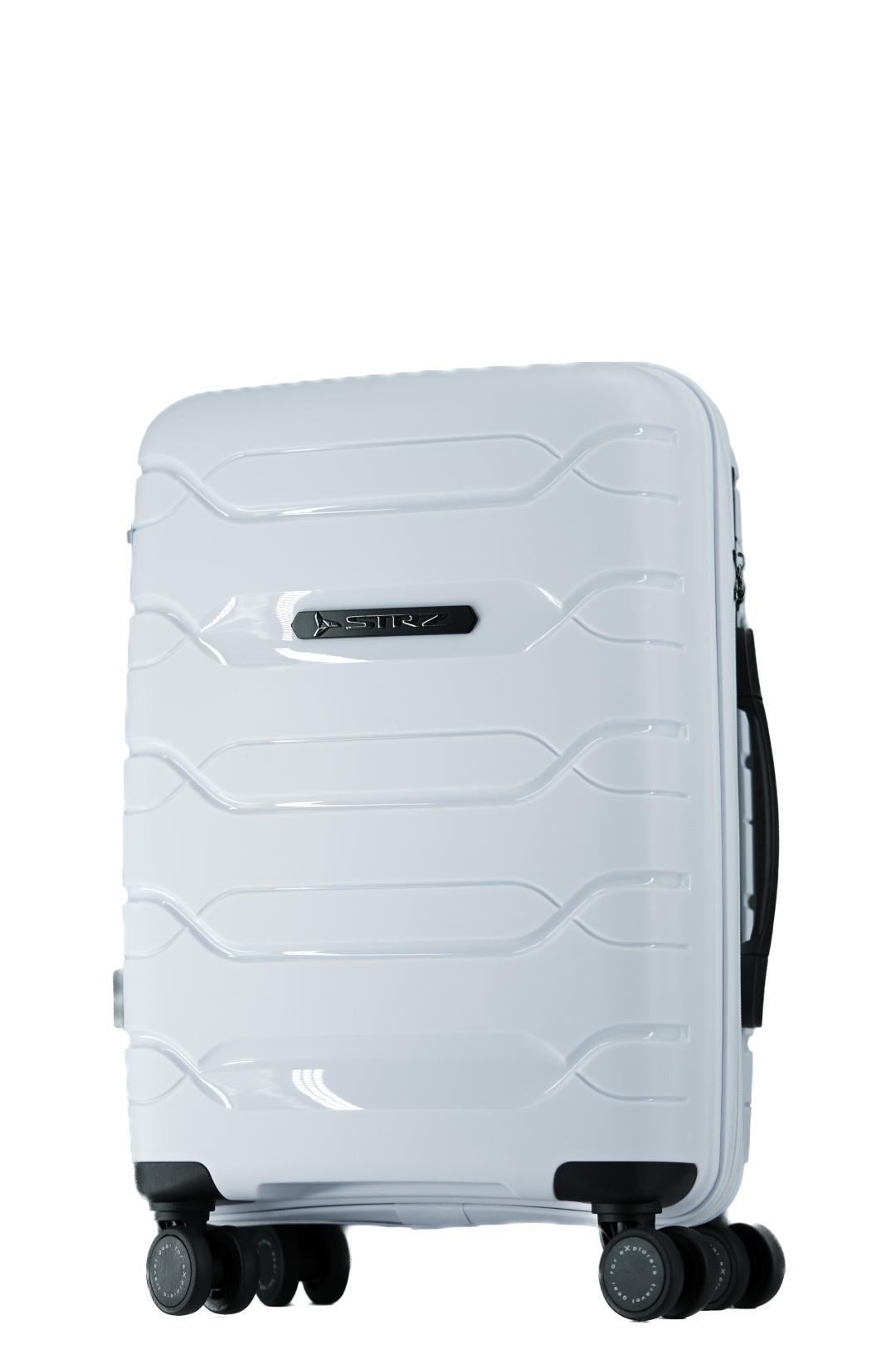 STRZ by POLESTREAM - 4Rad-Schalentrolley Asteroid Trolley S Pearl White Weiß von STRZ by POLESTREAM