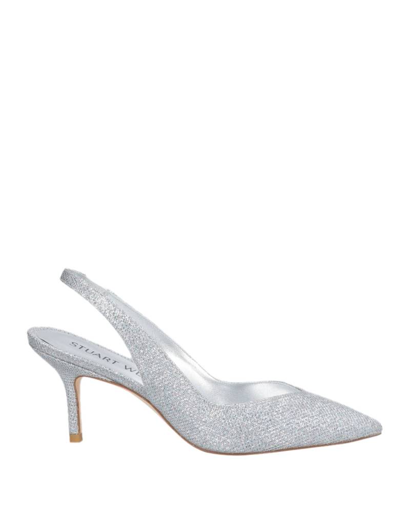STUART WEITZMAN Pumps Damen Silber von STUART WEITZMAN