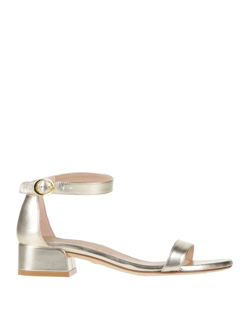 STUART WEITZMAN Sandale Damen Platin von STUART WEITZMAN