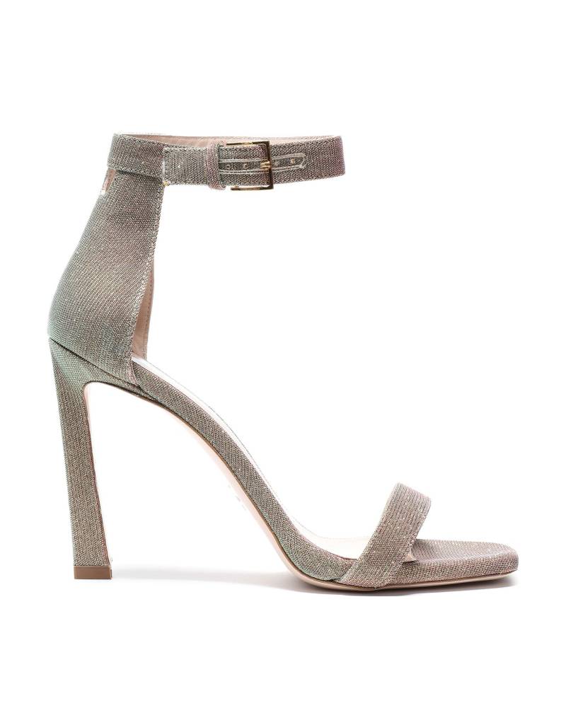 STUART WEITZMAN Sandale Damen Platin von STUART WEITZMAN