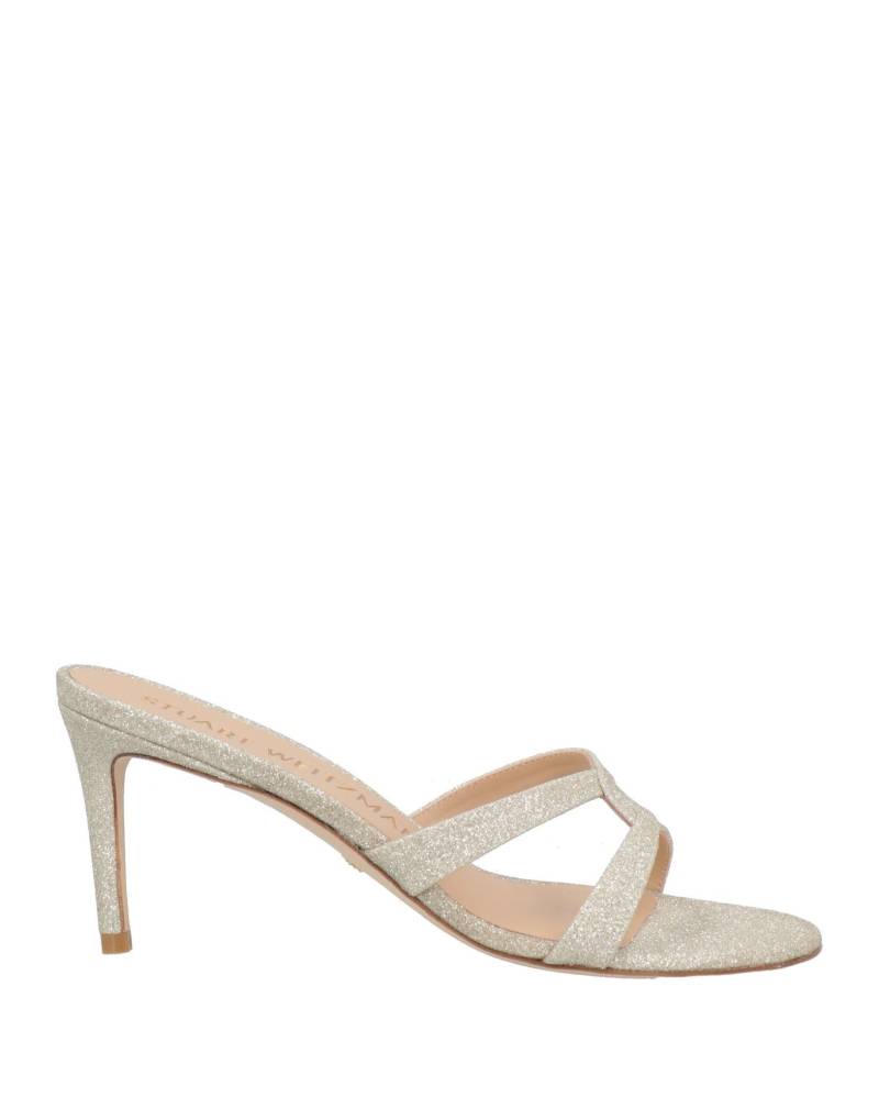 STUART WEITZMAN Sandale Damen Platin von STUART WEITZMAN