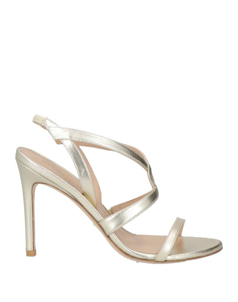 STUART WEITZMAN Sandale Damen Platin von STUART WEITZMAN