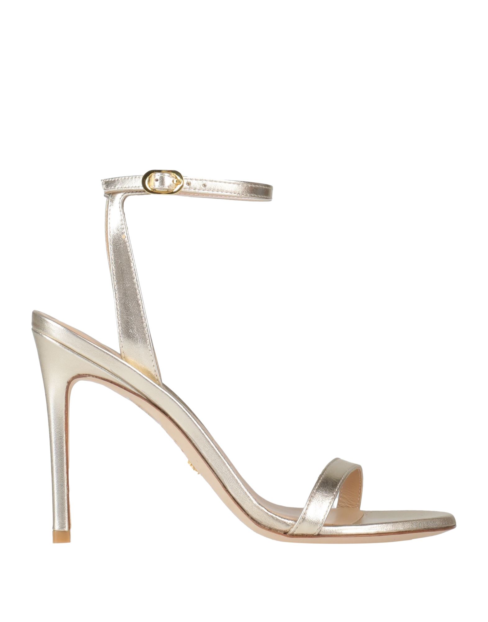 STUART WEITZMAN Sandale Damen Platin STUART WEITZMAN Sandale Damen Platin von STUART WEITZMAN