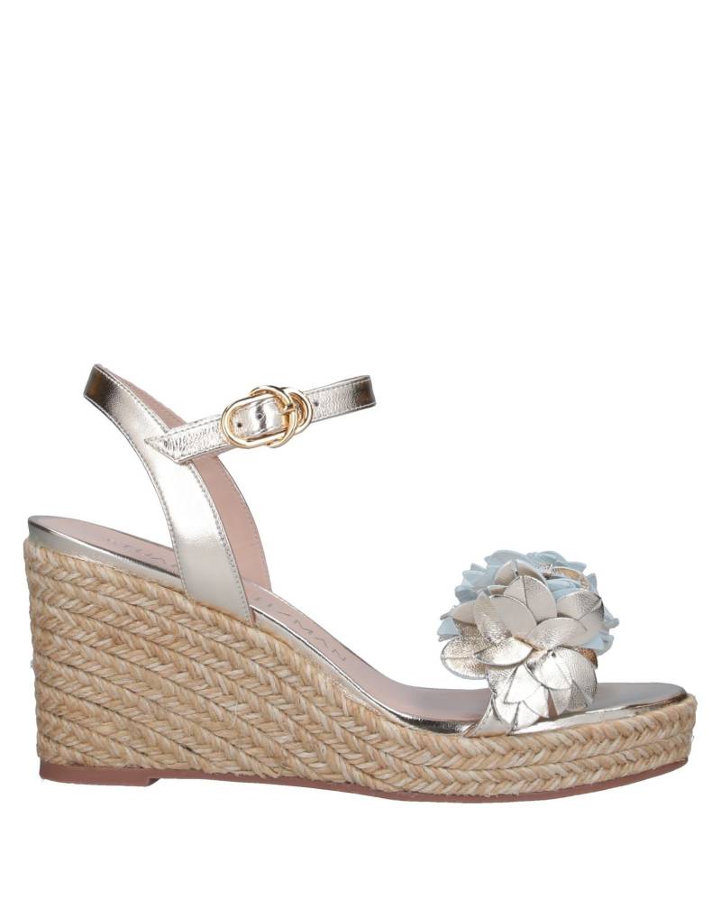 STUART WEITZMAN Sandale Damen Platin von STUART WEITZMAN