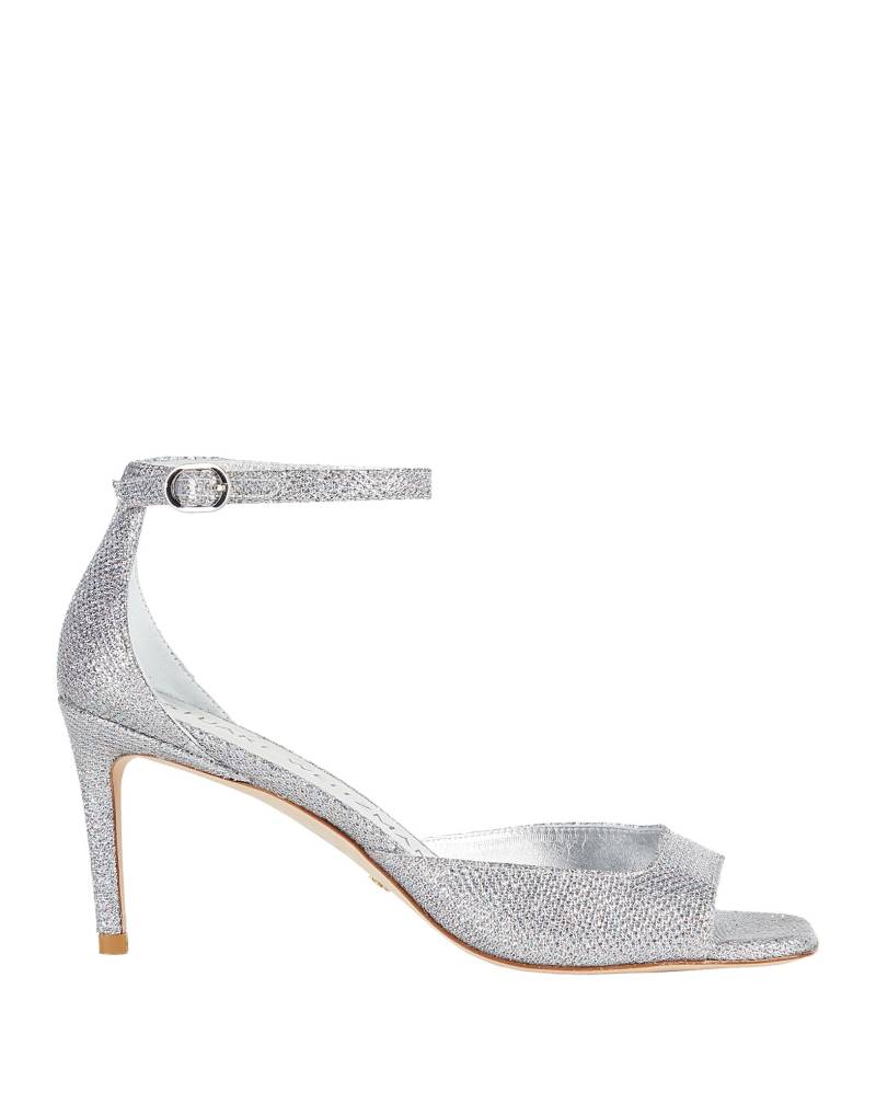 STUART WEITZMAN Sandale Damen Silber von STUART WEITZMAN