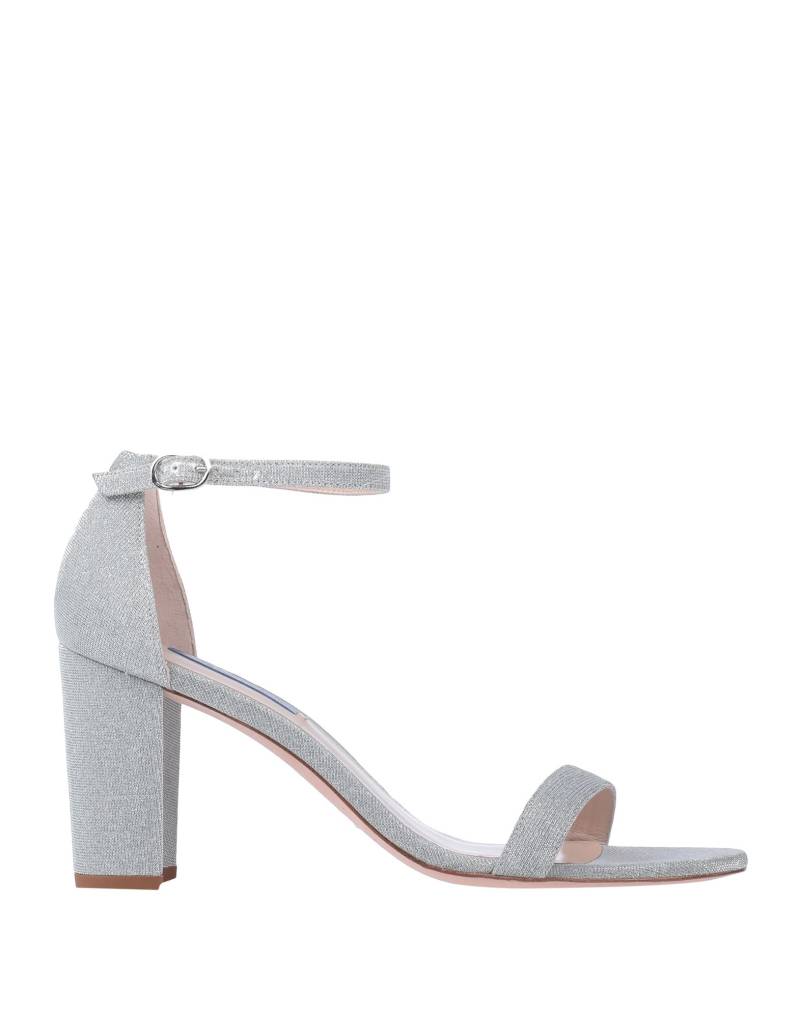 STUART WEITZMAN Sandale Damen Silber von STUART WEITZMAN