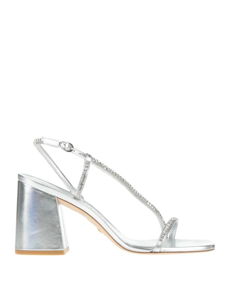 STUART WEITZMAN Sandale Damen Silber von STUART WEITZMAN