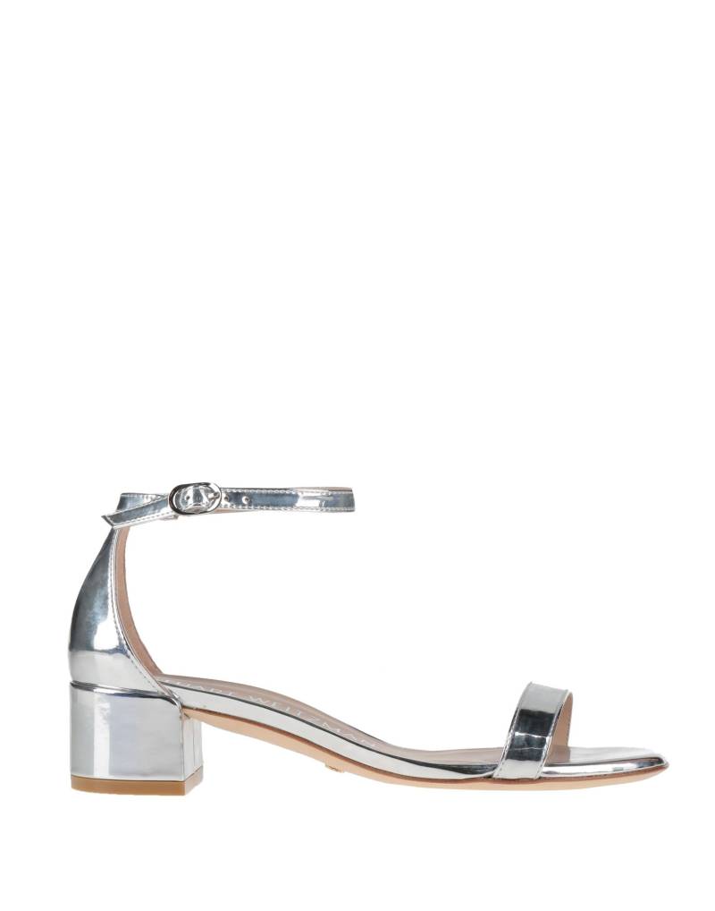 STUART WEITZMAN Sandale Damen Silber von STUART WEITZMAN