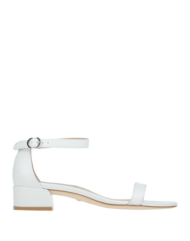 STUART WEITZMAN Sandale Damen Weiß von STUART WEITZMAN