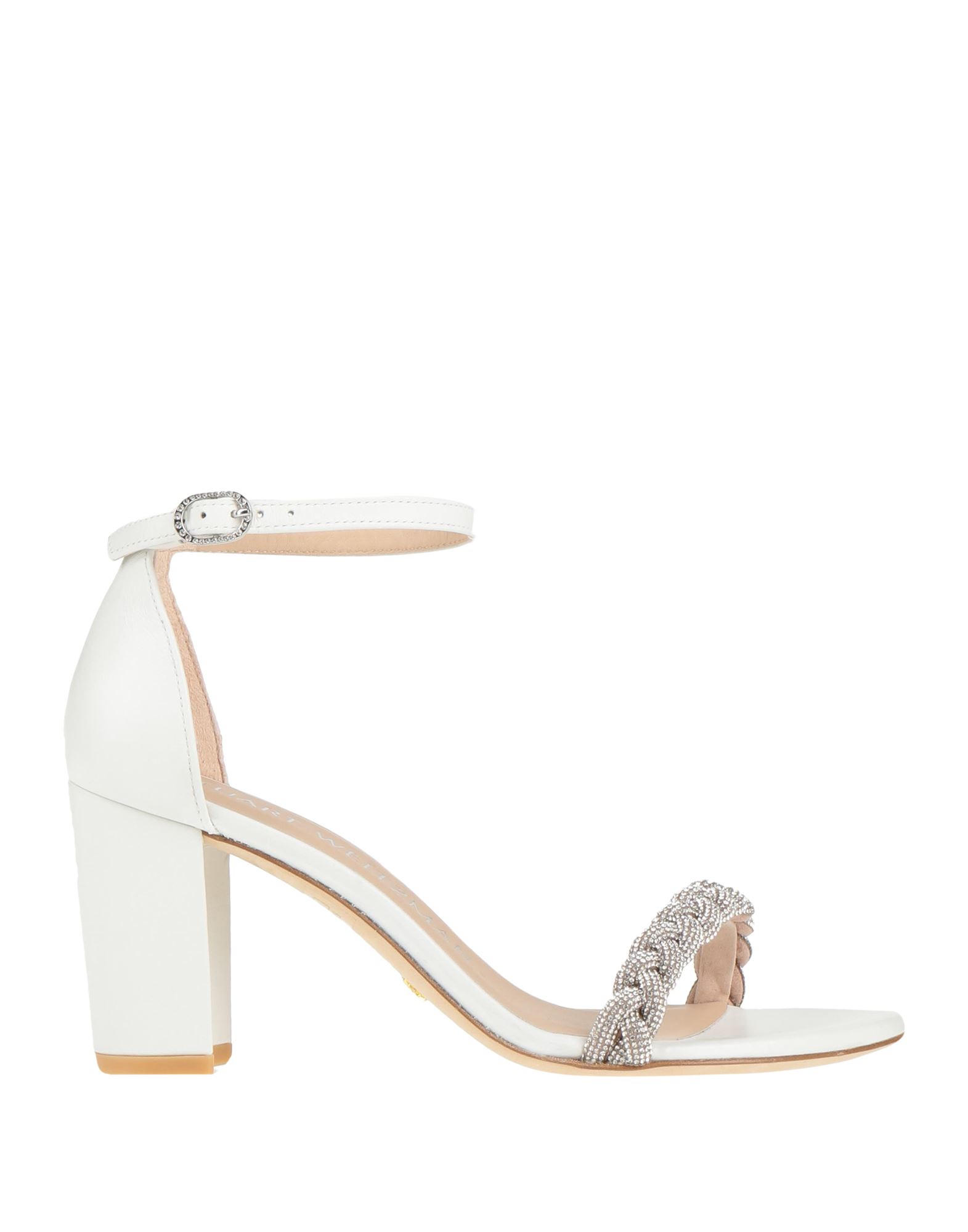 STUART WEITZMAN Sandale Damen Weiß von STUART WEITZMAN
