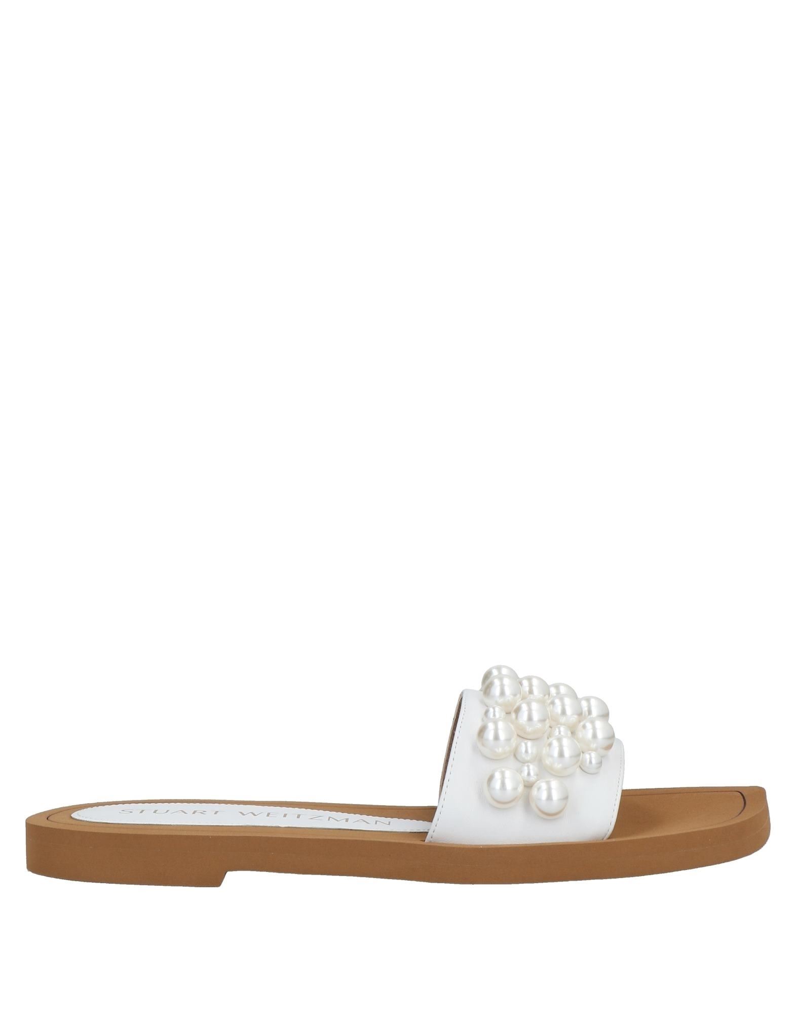 STUART WEITZMAN Sandale Damen Weiß STUART WEITZMAN Sandale Damen Weiß von STUART WEITZMAN