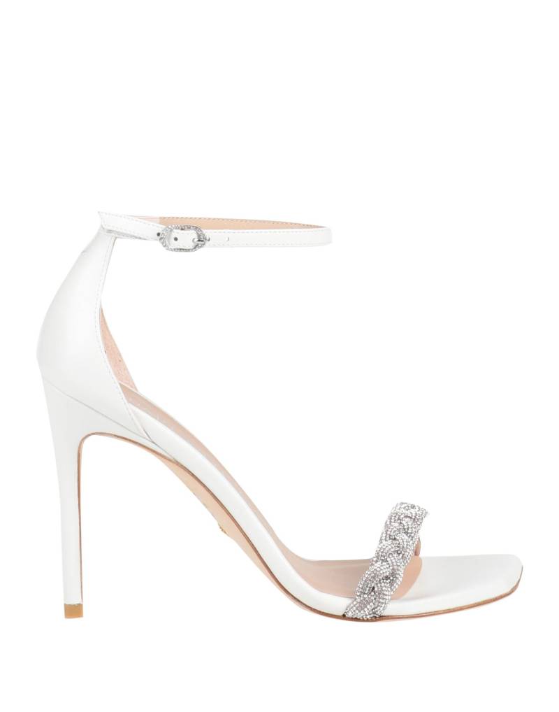 STUART WEITZMAN Sandale Damen Weiß von STUART WEITZMAN