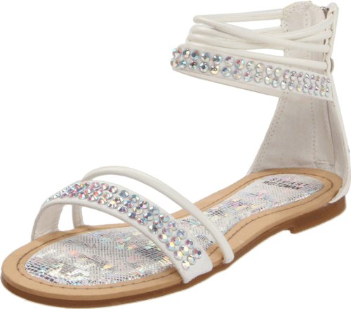 Stuart Weitzman Kinderschuhe Atlantis, Mädchen Sandalen, Weiss (White), EU 32 (US 1) von STUART WEITZMAN