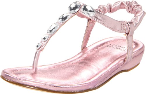 Stuart Weitzman Kinderschuhe Bella, Mädchen Sandalen, Pink (metallic pink), EU 32 (UK 12) (US 1) von STUART WEITZMAN