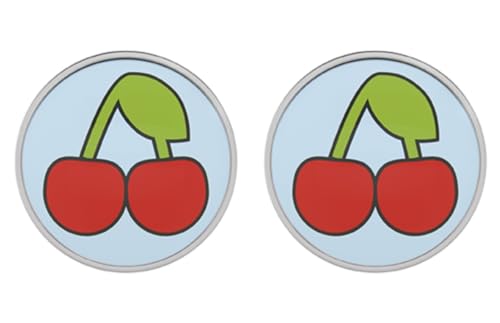 STUDEX TUBE Hypoallergenic Earrings Ohrringe Motiv (Kirsche) von STUDEX