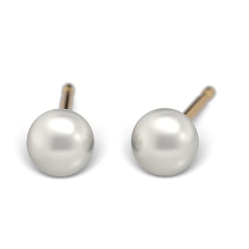 Sensitive Größe 6 mm, Farbe Chirurgenstahl vergoldet von STUDEX