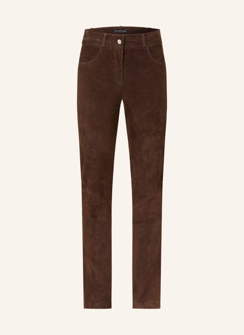 Studio Ar Lederhose Duana braun Studio Ar Lederhose Duana braun von STUDIO AR