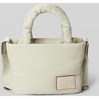 STUDIO BERLIN Handtasche mit Label-Badge Modell 'MITTE' in Mint, Größe 1 von STUDIO BERLIN